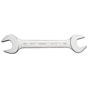 Double open ended spanner 4x5  mm, Gedore