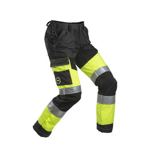 Trousers 6077 Superstrech Hi-viz CL1, black/yellow, Dimex