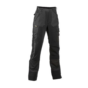 Trousers Superstrech for woman, black/dark grey 38