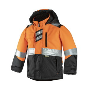 Winter jacket 6087 children, hi-vis orange/black, Dimex