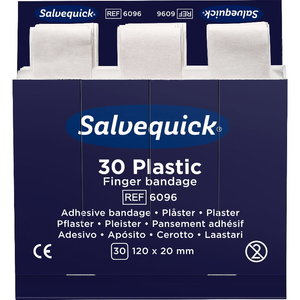 Plastikinis pir&scaron;tų tvarstis, 30 vnt/papildymui 