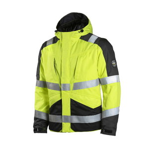 Winter jacket 6101, HI-VIS CL2, grey/yellow/black, DIMEX