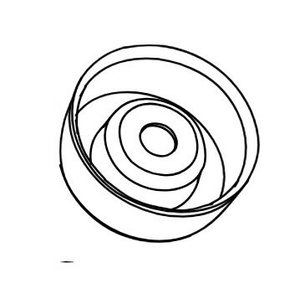 Plate, cup CLS-520ES/4600/5000/5800/5810