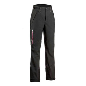 Trousers 6111 Softshell for women, black 40