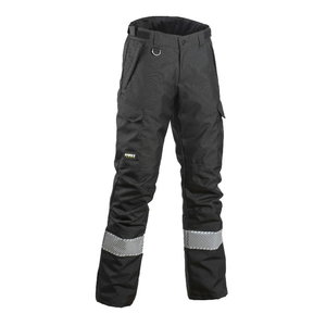 Ziemas bikses 6136, ūdensnecaurlaidīgas, melnas, 48