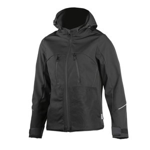 Softshell jacket 6145 women, black XL