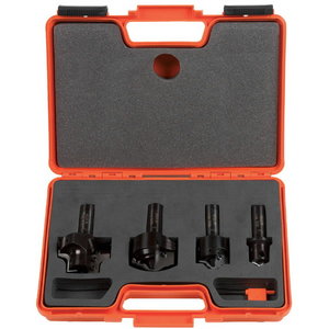 4-PIECE DOOR SET HW W/CHANG. KNIVES, CMT