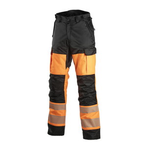 Winter Safety Trousers 6157R hi-vis CL1, black/orange, Dimex