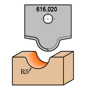 Frezavimo peilis MDF 