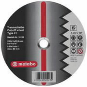 Режущий диск для цветного металла 230x3,0x22 A30OBFT, METABO