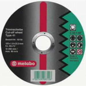 Pjovimo diskas Stone Flexiarapid Super 125x1,5/22,23mm, Metabo