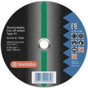 Режущий диск по металлу 300x3,0x25,4 A30S, METABO