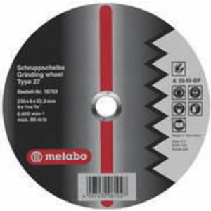 Krasainā metālaSlīpēšanas disks  125x6x22 A36M, Metabo