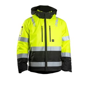 Product image of: Winter Safety jacket 6196Y, waterproof, hi-vis CL2, yellow S, Dimex