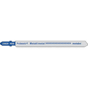 Figūrzāģa asmens metālam HSS, 5 gab., Metabo