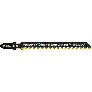 Pjūklelis siaurapjūklio gipskartoniui  HM, 1vnt pakuotėje 4,3/74mm, Metabo