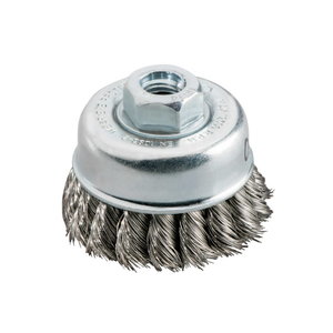 Gaubtas vielinis šepetys knotted Inox 70mm M14 0,35mm, Metabo