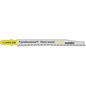 Figūrzāģa asmens kokam BiM, 5gb. pakā 2,2/93 mm, Metabo