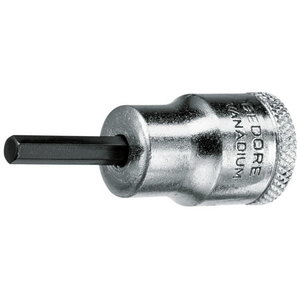IN 30 5 mm galvutė su HEX antgaliu, 3/8", Gedore