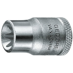 "TX 30 E12 galvutė TORX-inėm galvom, 3/8""", Gedore