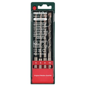 Grąžtų rinkinys betonui SDS-plus 4 vnt., Metabo