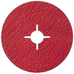 Fibre-backed abr.disc 125mm, P80 125mm P80, Metabo