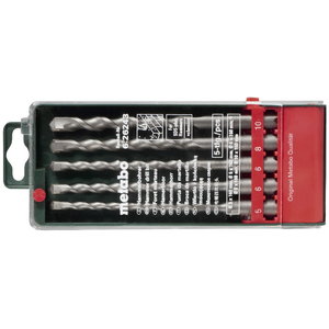 SDS-plus classic löökpuuride komplekt, 5-osaline, Metabo