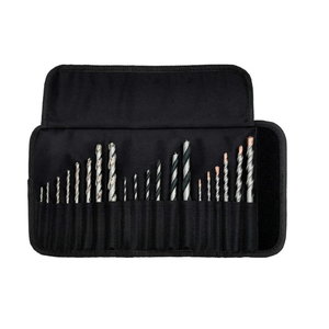 Drill bit assortment 20 pcs, roll-up case SP 