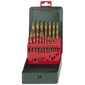 Metallipuuride komplekt 19 osa Ø1-10mm HSS-TIN
