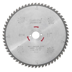 Circular saw-blade HW/CT 250x30, 60, Metabo