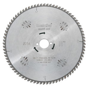 Pjovimo diskas Multi Cut TS 254 254x2,4/1,6x30, z80, TZ, 5&deg;