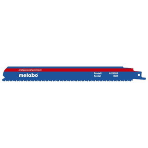 Sabre saw blades,  metal 0,9x225 mm, BiM - 2tk. Professional 0,9x225mm, Professional