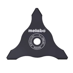 3 ašmenų krūmų pjovimo diskas 255 x 2.3 x 25.4 mm, Metabo