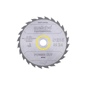 Pjovimo diskas Power Cut KS 85 FS 235x2,6/30, z24, WZ, 20