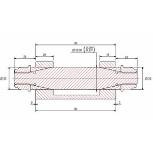 Pin for steering cylinder EXPANDER 