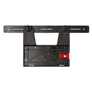 Jig-saw bench-mountg plate