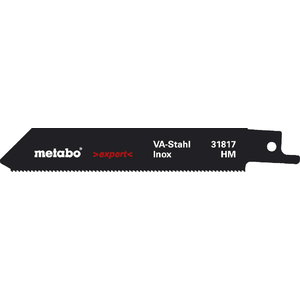 Zobenzāģa asmens RV metālam 2gb. pakā HM 1,25/115mm, Metabo