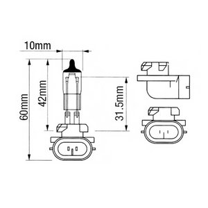 Bulb12V/50W/PGJ13/H886 R136239 