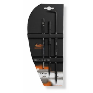 Steel scriber set

175 mm CV-steel with 1 needle, 240 mm

CV, Scala