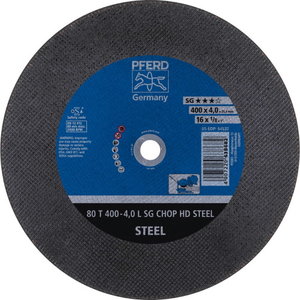 Disks SG Chop HD Steel 400x4/25,4mm, Pferd