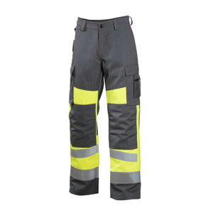 Welders trousers Tat Multi 6402, yellow/grey, DIMEX