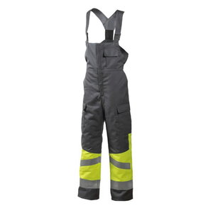 Welders winter bib-overall Tat Multi 6406, yellow/grey, DIMEX