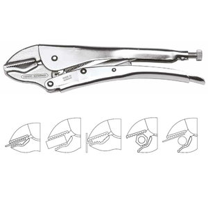 137  10 PLIER-GRIP, Gedore