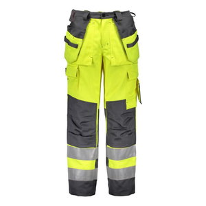 Craftmans trousers Tat Multi 6410, Hi-Vis yellow/grey 54