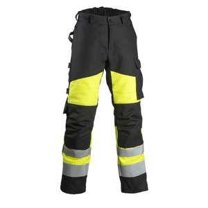 Welders winter trousers Multi 6438, yellow/black 58