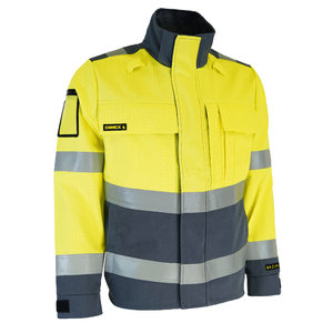 Welding/ electrician jacket Multi 6446 CL2, yellow XL