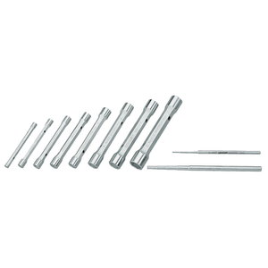 Tubular box spanner set 8pcs 6-22mm KD626-8, Gedore