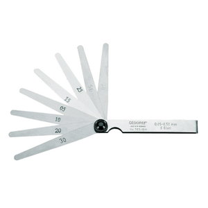 Feeler gauge set 702 13A, Gedore
