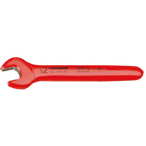 Single ended open jaw spanner 12mm,  894 VDE, Gedore