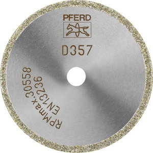 Diamant cutt off wheel 50x2/10mm D357 GAD D1A1R, Pferd